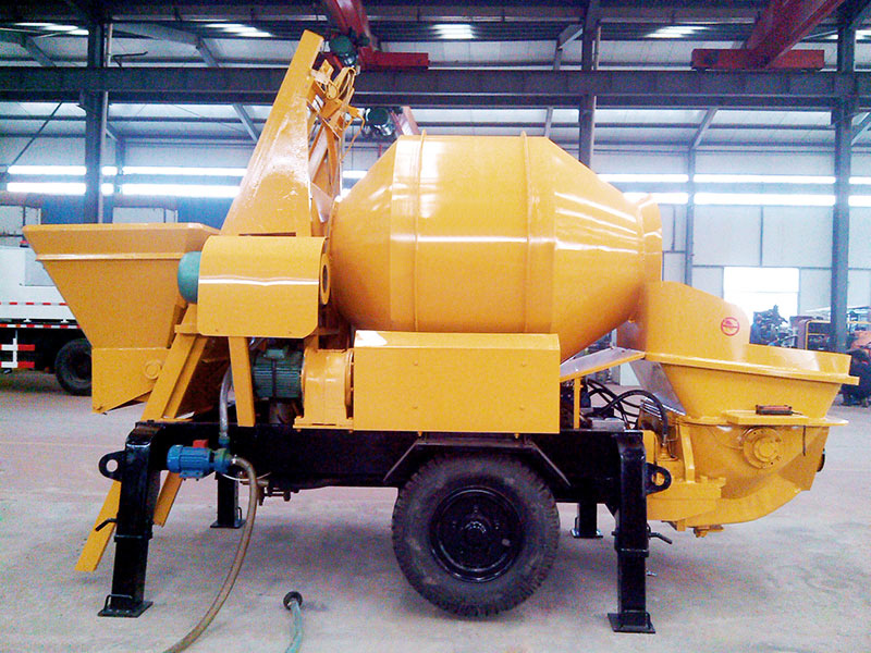 small diesel concrete mixer pump