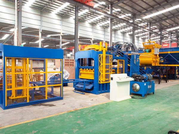 cement solid block making machine