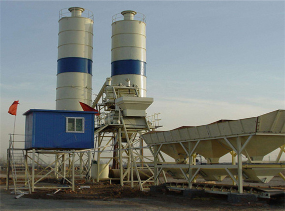 stationary concrete plant