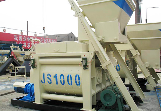 Twin Shaft Concrete Mixer Manufacturer