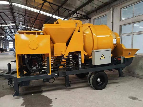 ABJZ40C mini diesel concrete mixer pump