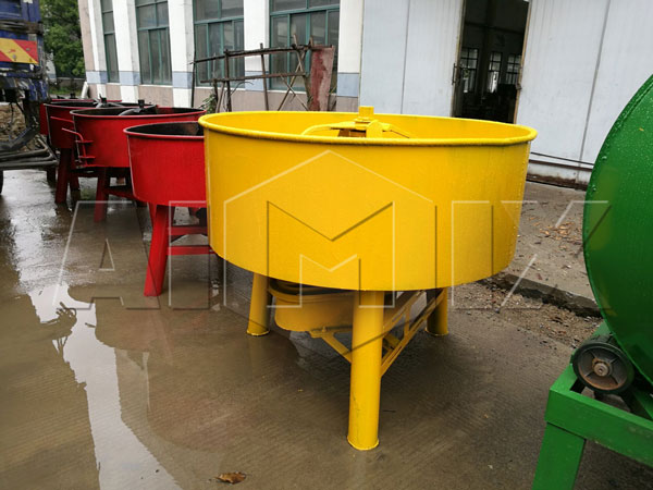 concrete pan mixer machine