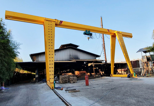 single girder gantry crane