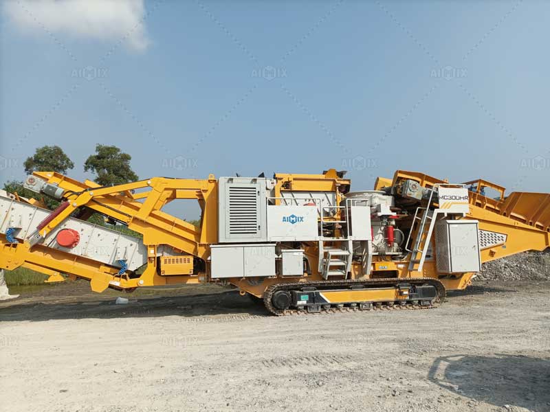 mobile cone crusher plant