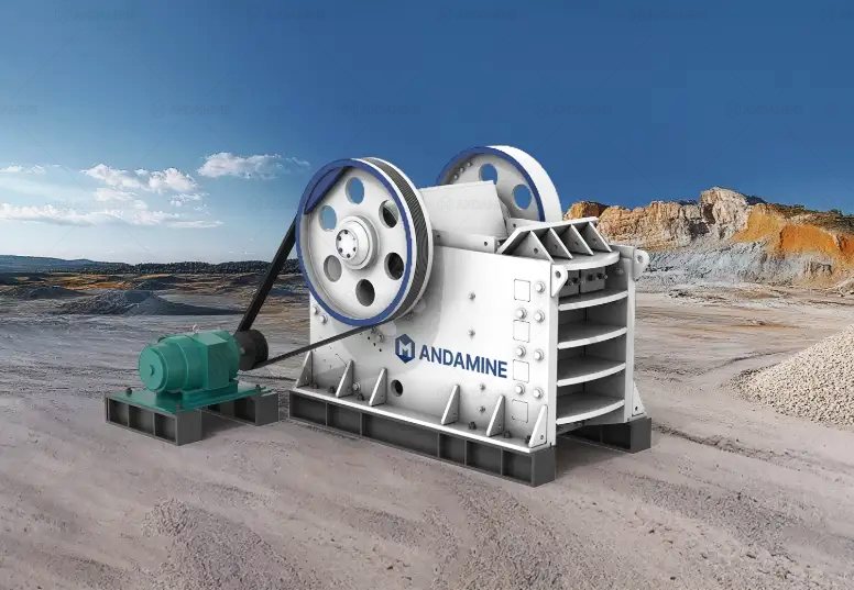 APJ-E mode jaw crushing machine