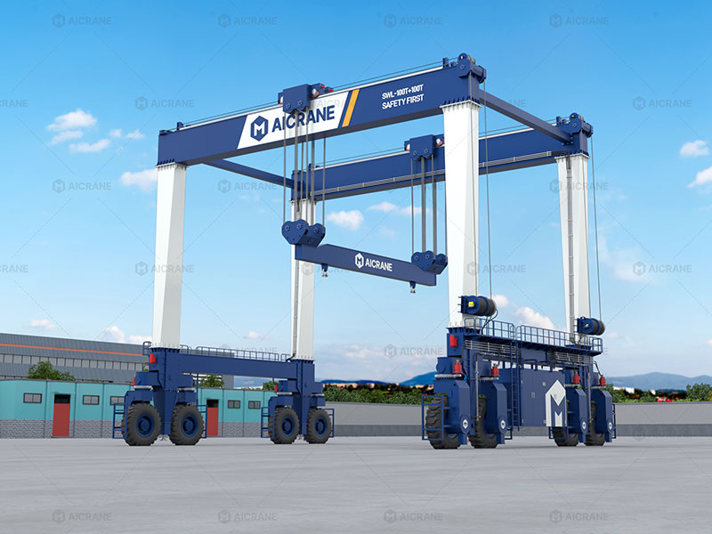 rubber tyred gantry crane price